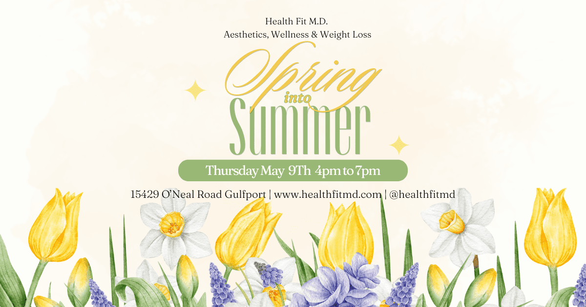 Spring into Summer Wellness Event Gulfport, MS May 9th 2024